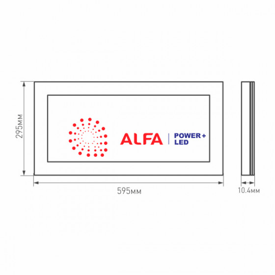 Панель IM-300x600A-18W White (arlight, IP40 Металл, 3 года)