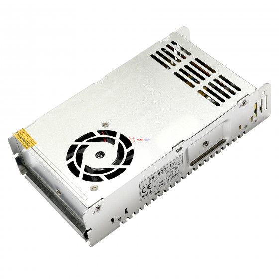 Блок питания 400W, 12V, 33.33A, IP20 Standart