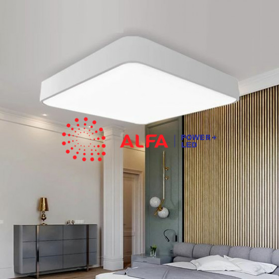 Светильник ALFA-BOX-900 (Квадрат, 900*900*100 мм, 121 Вт, подвесной) Светильник ALFA-BOX-900 (Квадрат, 900*900*100 мм, 121 Вт, подвесной)