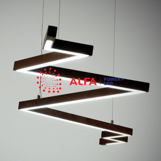 Светильник ALFA-4970-BARRE-Z-3429 (зигзаг 3429*742 мм сег. 1000 мм 49*70 мм 122 Вт) Светильник ALFA-4970-BARRE-Z-3429 (зигзаг 3429*742 мм сег. 1000 мм 49*70 мм 122 Вт)