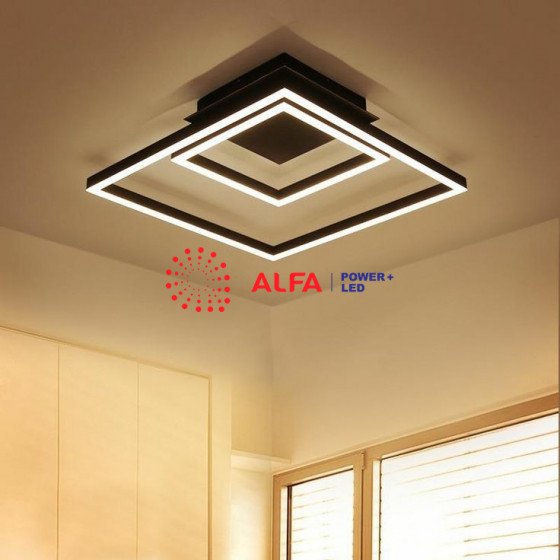 Светильник ALFA-4970-BOX-514 (квадрат 514*514 мм сег. 514 мм 49*70 мм 48 Вт)