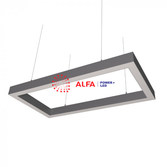 Светильник ALFA-4970-CUADRO-514 (прямоугольник 514*280 мм 49*70 мм 36 Вт)