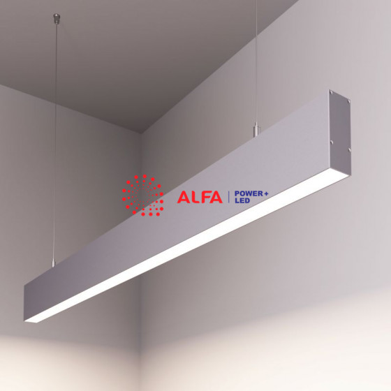 Светильник ALFA-6735-1500 (1500*35*67 мм 42 Вт подвесной/накладной) 