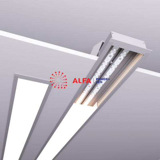 Светильник ALFA-8832-500 (500*88*32 мм 28 Вт встраиваемый) 