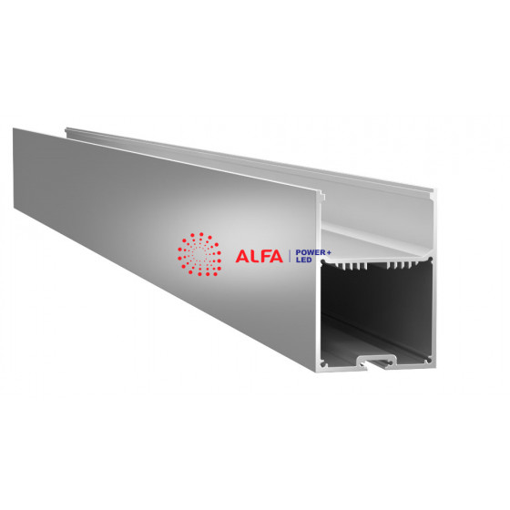 Анодированный алюминиевый профиль 4970 подвесной/накладной