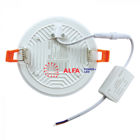 Светильник Downlight LT-TP-DL-06-18W-6500K встраиваемый круглый Ф120 LED с выносным драйвером Светильник Downlight LT-TP-DL-06-18W-6500K встраиваемый круглый Ф120 LED с выносным драйвером