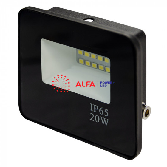 Прожектор LT-FL-01N-IP65- 20W-6500K LED Прожектор LT-FL-01N-IP65- 20W-6500K LED