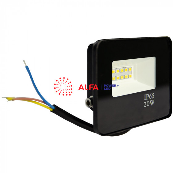 Прожектор LT-FL-01N-IP65- 20W-6500K LED Прожектор LT-FL-01N-IP65- 20W-6500K LED